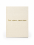 Personalised Photo Frame Gift – “To the Strongest Woman I Know”
